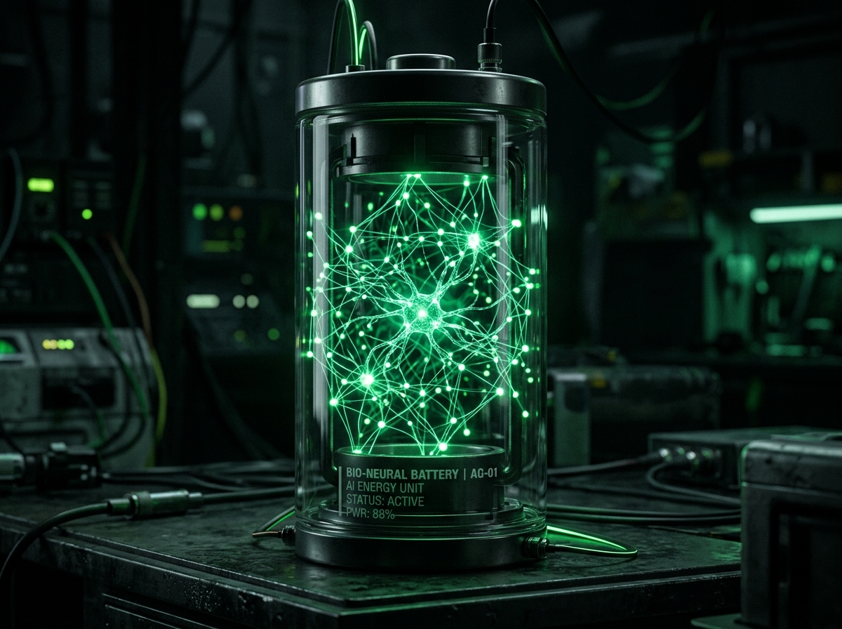 AI compute neural network groene gloed